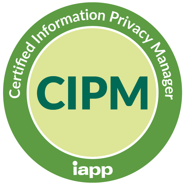 IAPP CIPM certification badge